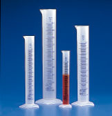 Blue test tube, 1000 ml,. PP, KARTELL