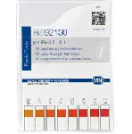 pH test strips, pH-Fix 3.6 - 6.1. MACHEREY-NAGEL. Measuring range (visual): 3.6 - 4.1 - 4.4 - 4.7 - 5.0 - 5.3 - 5.6 - 6.1. Measuring range with QUANTOFIX® Relax: 3.6 - 6.1. Pack of 100 sticks 6 x 85 mm