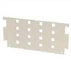 Dividing wall set L low for vertical division of the modular basket. Supplied with 2 dividing wall and 10 silicone holder per set
