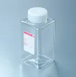 Sterile PET Bottle, wide neck with thiosulfate for water sampling. Capacity (mL): 500. Material: PET body, HDPE cap. Cap diameter (mm): 50. Mouth diameter (mm): 46,5. Colour: transparent body, neutral cap. Sodium Thiosulfate concentration (mg/L): 20.