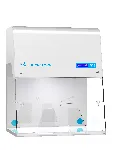 Ductless filtration fume hoods PLUG&PLAY. CRUMA. Model: G-2. Ext. dim WxHxD (mm): 997x1195x650. Average face velocity (m/s): 0.5. Noise Level (dB): 45. Gross weight (Kg): 72.7