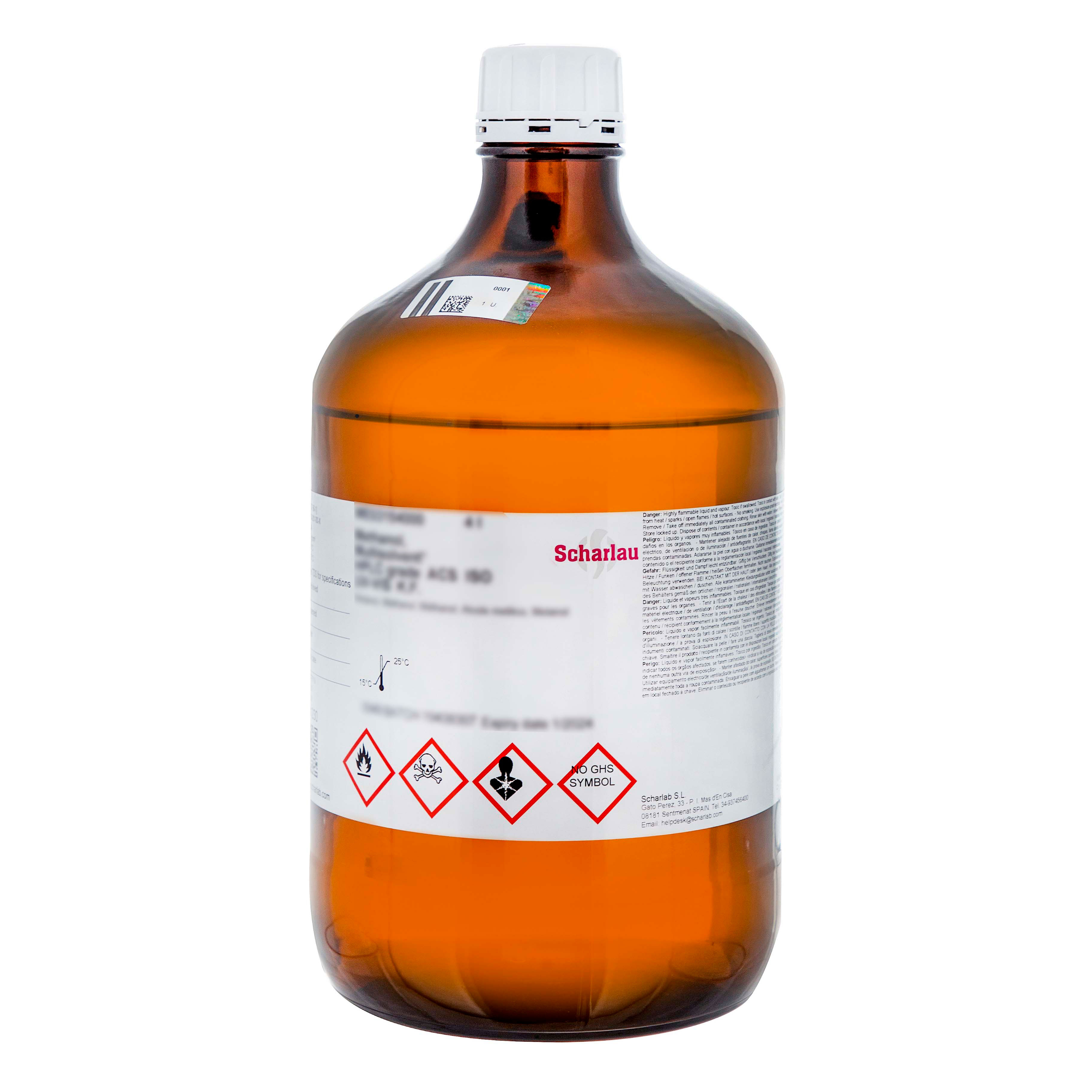 Methanol, supragradient HPLC grade, Methyl alcohol, Carbinol, Methynol, Wood alcohol