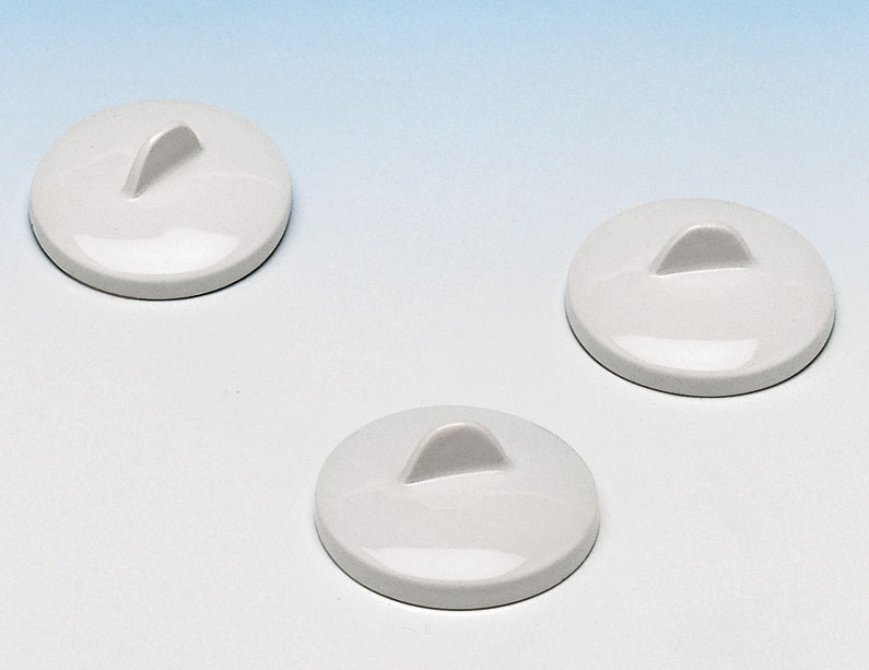 Porcelain crucible  lid. HALDENWANGER. Ø (mm): 37