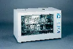 Glass drying oven Dryglass. J.P. SELECTA. Model: DRYGLASS. Temp. range (ºC): 40 to 170. Volume (l): 126. Ext. dim. WxHxD (cm): 94x66x54. Consumption (W): 3000