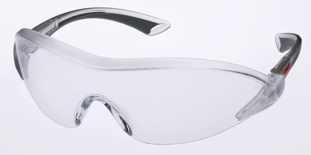 Gafas de patilla, Serie 2800 Comfort incoloro. 3M. Versión: Filtro UV. Marcado de los oculares EN 166: 2C-1.2 3M, 1 FT. Tratamientos: Antirayadura y antivaho. Transparencia luz visible (%): 93