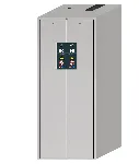 V-Line safety cabinet (vertical drawer). ASECOS. Model: V90.196.081.VDAC. Cabinet construction: Tall, 2 doors. Body colour/ vert. drawer: Light grey/ light grey. Equipment: Body without interior equipment with vertical drawer, with TSA. Dim. HxWxD (mm): 819x1966x860