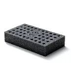 44 positions sample rack for test tube 13 mm of diameter. For models: MULTI-TX5 Digital. VELP®. Accessory for Vortex