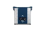 Ultrasonic bath Elmasonic Select 40. ELMA. Total/working volume (L): 3.9/2.9. External dimensions WxHxD (mm): 305x280x170. Tank internal dimensions WxHxD (mm): 215x145x115. Weight (kg): 3.8. Drain hose (Inner diameter, mm): No. Basket internal dimensions WxHxD (mm): 190x75x105. Maximum basket loading (Kg): 3.0. Heating power (W): 200.Scope of delivery: cover / drip tray, operating manual, power cable with rubber connector (2 m length). Hose connection grommet and drain hose not included.