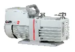 CRVpro 2 oil pump. WELCH-ILMVAC. Application: Schlenk line, freeze dryer. Flow rate (l/min)/(m3/h): 38/2.3. Final vacuum (mbar): 3x10-3. DN connexion: 16KF. Oil cap. (ml): 450. Noise level (dB): = 50. Dim. WxHxD (mm): 380x235x138. Weight (Kg): 15 (DOES NOT include hose connector that must be ordered separately)
