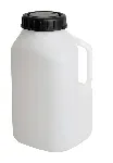 Canister 5 L, S95, PE-HD, UN-Y approval. Dimensions WxHxD (mm): 170x310x170. SCAT®. Liquid waste collecting system
