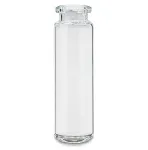Vial Headspace con borde enrollado, ND20. Volumen (mL): 20. Dimensiones (mm): 23x75, cuello estándar, fondo redondeado, borde HS
