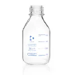 DURAN® pressure plus+ GL 45 Laboratory Bottle, clear, without screw cap and pouring ring, 500 mL