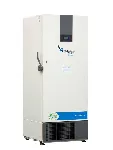 Boreas ultra low temperature freezer upright model U445. TELSTAR®. Temp. range (ºC): -55 to - 86. Ext. dim. WxHxD (mm): 650x2012x821. Volume (l): 445. Weight (Kg): 270. Consumption (W): 14