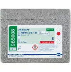 Amonio 100. Rango: 4 – 80 mg/l NH4-N; 5-100 mg/L NH4+.NANOCOLOR® test en tubos. MACHEREY-NAGEL.