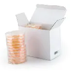 TCBS Agar (Cholera Medium TCBS) (ISO). Solid medium for the selective isolation of Vibrio spp, and Vibrio parahaemolyticus according to the ISO standard.