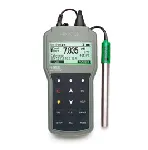 pH meter/portable ion meter 98191. HANNA INSTRUMENTS®. Kit pH / IRE. 98191 portable with titanium electrode HI 72911B and Tº HI 7662 probe for use with ISE. HI98191