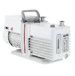 CRVpro 8 oil pump. WELCH-ILMVAC. Application: Freeze dryers, vacuum ovens, glove box. Flow rate (l/min)/(m3/h): 122/7,3. Final vacuum (mbar): 2x10-3. DN connexion: 16KF. Oil cap. (ml): 1000. Noise level (dB): 50. Dim. WxHxD (mm): 157x230x463 (without handle). Weight (Kg): 22,5 (DOES NOT include hose connector that must be ordered separately)