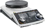 Magnetic stirrer with heating Hei-PLATE MIX'N'HEAT Expert. HEIDOLPH. Speed (min-1): 100 to 1400. Stirring volume (l): Up to 20. Plate diameter (mm): 145. Dimensions WxHxD (mm): 168x106x299. Maximum temperature (ºC): 350. Power supply (W): 825. Weight (Kg): 3. Interface: USB B