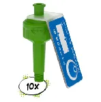 Air valve, GreenLine, UNF 1/4' 28G, service life 6 months. SCAT®. Suitable for PFAS analysis of polyfluorinated chemicals (formerly PFCs) according to DIN 38407-42 or 38414-14.