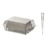 Puntas PIPETMAN® DIAMOND D200ST TIPACK. GILSON. Estéril: Sí. Volumen: 2-200 µL. Longitud (mm): 51. Material: PP. Filtro: no. Autoclavable: Sí. Graduaciones: 20 µL y 100 µL. Código Color: Amarillo. Certificadas como libres de ADN, ARN, DNasa, RNasa, ATP, libres de endotoxinas. Formato: rack TIPACK, 10 cajas de 96.