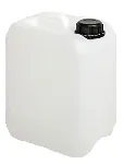 SCAT PEHD drum, 2,5l. Mouth thread: GL45. Liquid waste collecting system