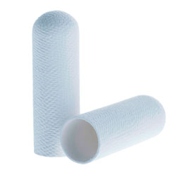 Cellulose extraction thimbles for Soxhlet extraction. SCHARLAU. Standard cellulose cartridge. Dim. Øxlength: 28x100mm. Particle retention in liquid: Nom. 8-15 microns