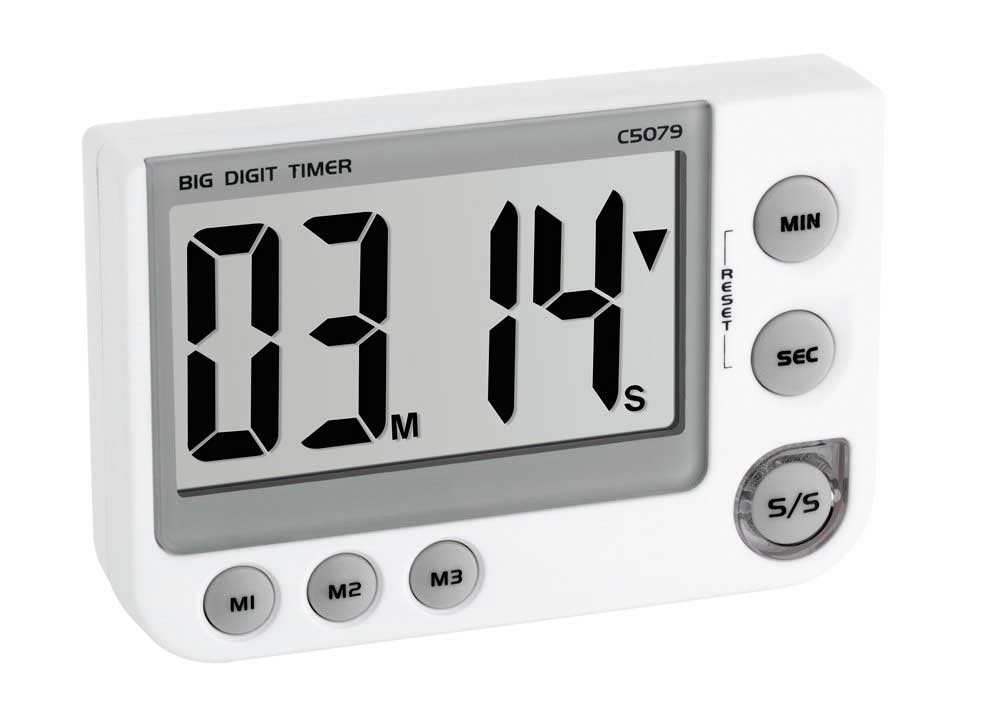 Digital Countdown Timer and Stopwatch