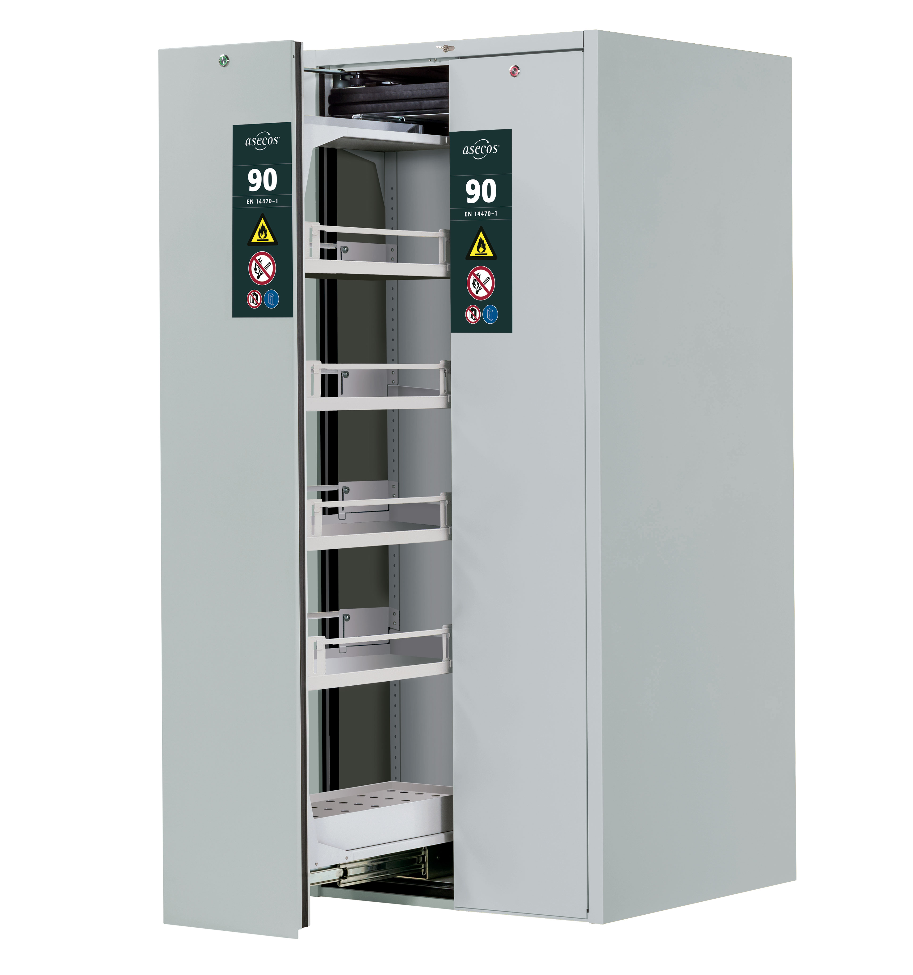 V-Line safety cabinets (vertical drawer)