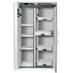Cabinets for combined storage of chemical products