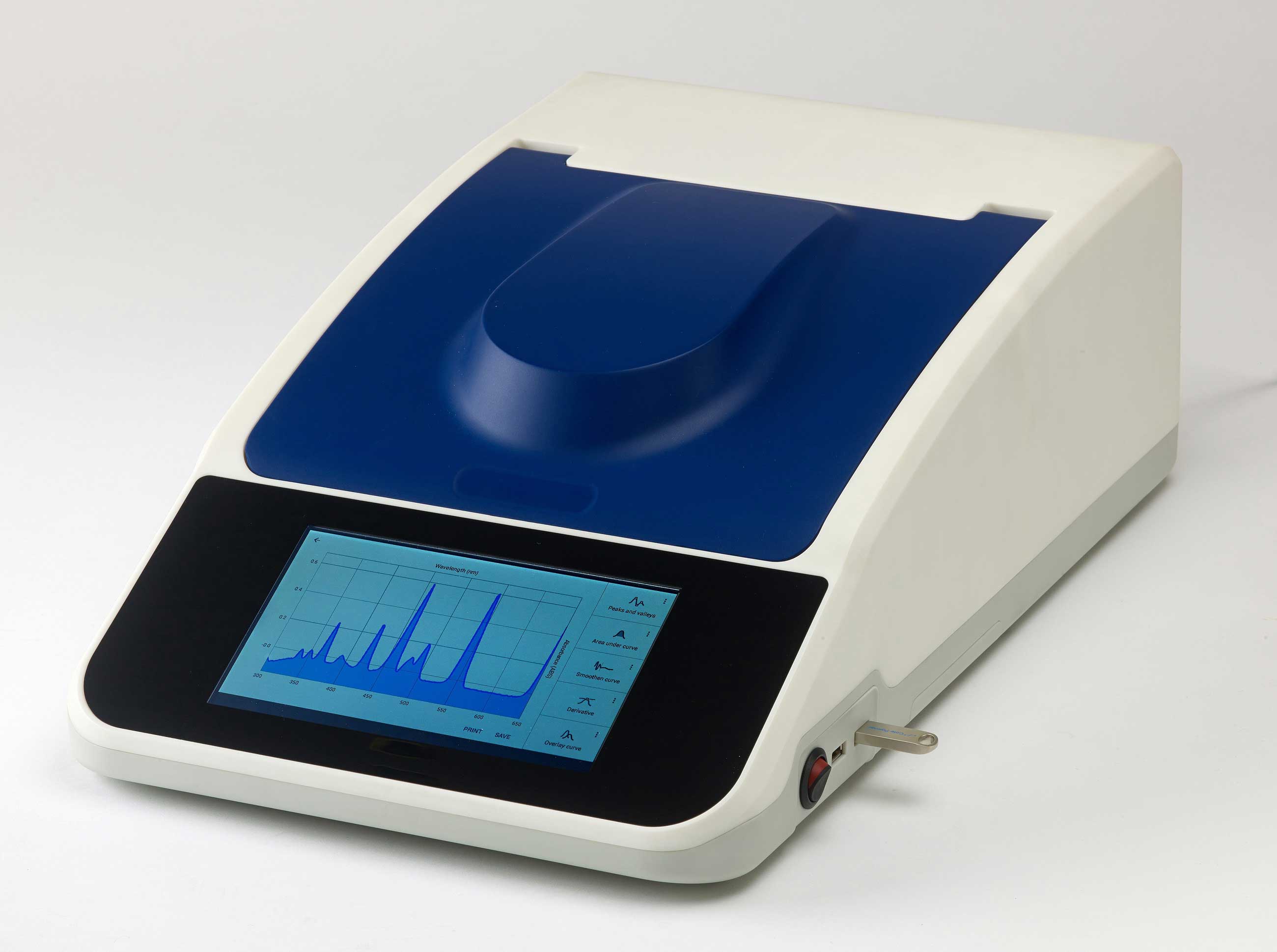 7410 visible and 7415/7615 UV-Visible scanning spectrophotometers