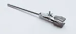 Clamp for burettes and condensers