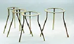 Tripod stand with ring top