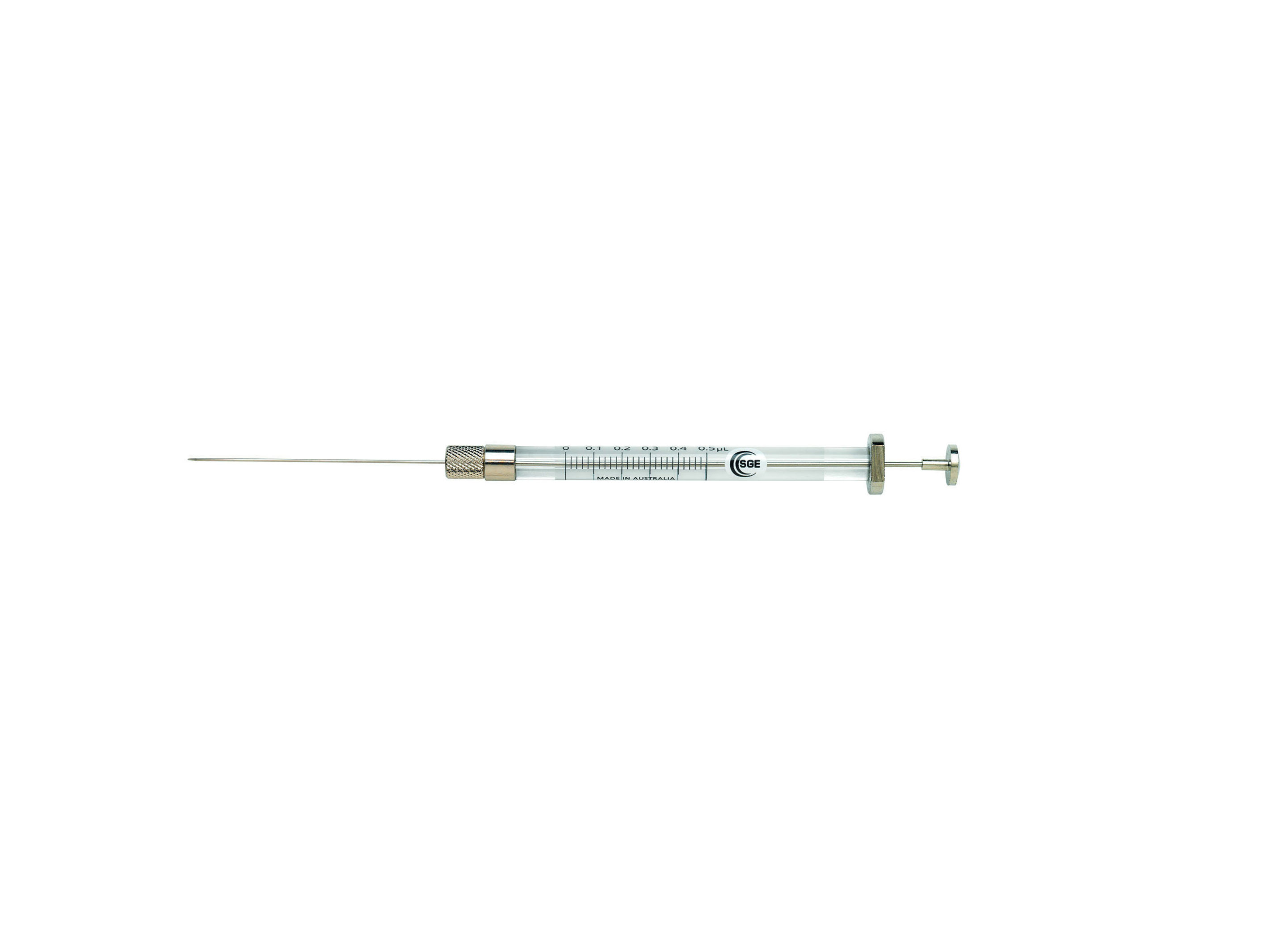 Manual syringes from 0,5 to 5µl. Nanovolume