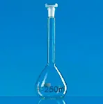 Volumetric flasks, class A, PP stopper, serial number and conformity certified