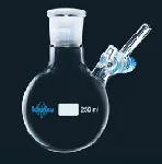 Nitrogen round-bottom flasks (to Schlenk) with NS stopcock