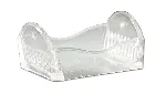 Glass cuvettes for staining baskets