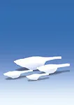 Measuring scoops of polypropylene