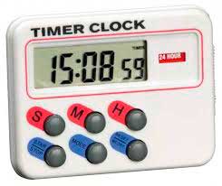 Orologio timer elettronico