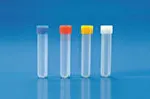 Test tubes with screw caps