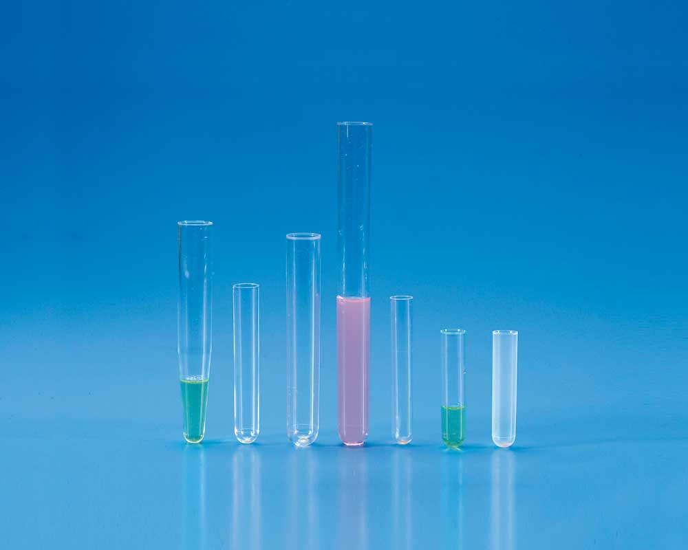 Test tubes without cap