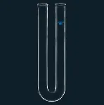 Tube for calcium chloride glass, 'U' shape