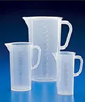 Tall form graduated measuring jugs