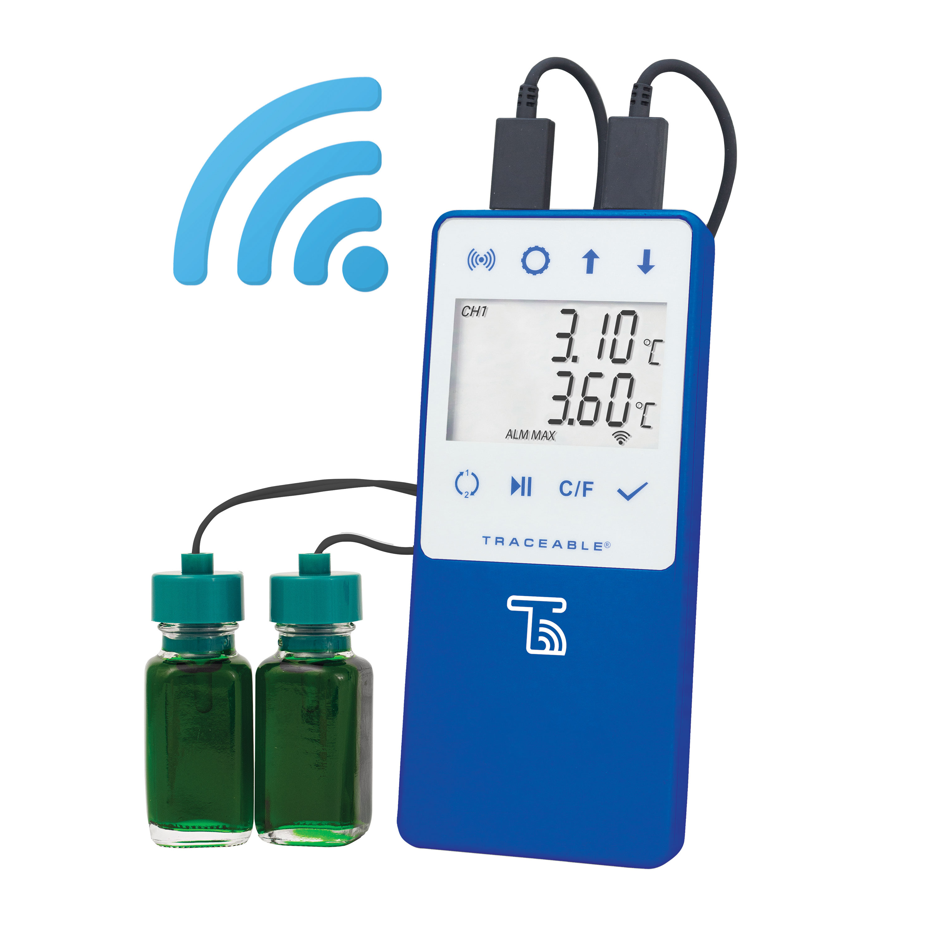 TraceableLIVE® Wi-Fi Connected Digital Datalogger Thermometers with Real-Time Alerts