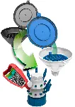 Safety Waste Cap 'LISA', V3.0