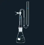 Glass apparatus for arsenic determination
