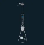 Glass apparatus for arsenic determination by Gutzeit method
