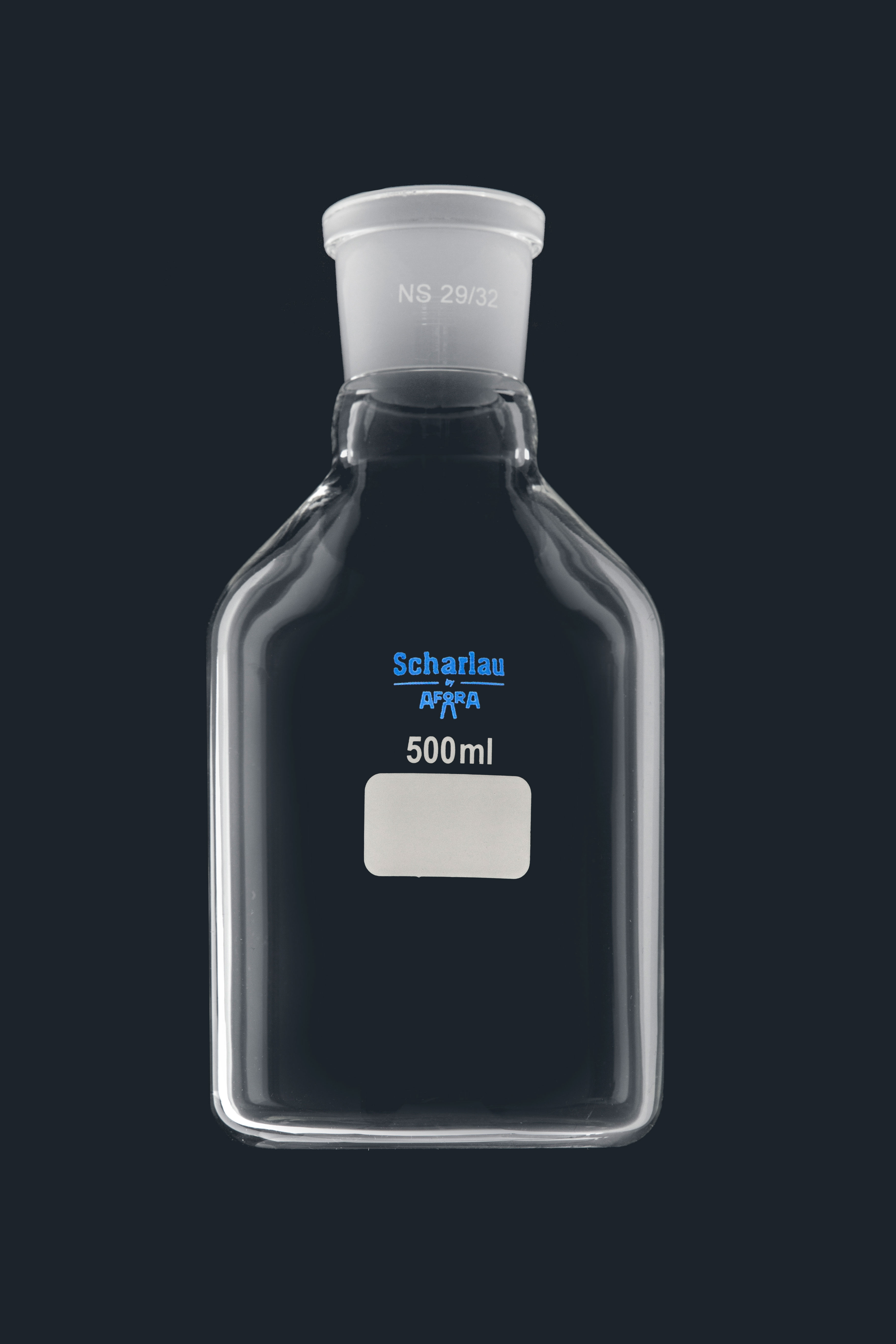 Cylindrical bottles with socket