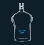 Bell-shaped glass stopper for Tecator tube