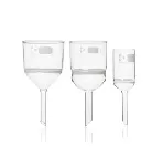 Glass filter funnels