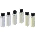 Set di filtri liquidi al bicromato di potassio per il controllo della linearità fotometrica